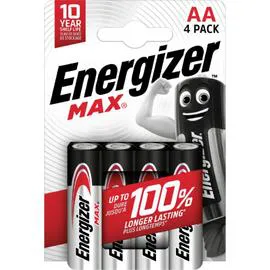ENERGIZER Pile alcaline Max AA/LR6 x4