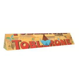 TOBLERONE Barre chocolatée au chocolat au lait avec nougat miel et amandes de Pâques 360g