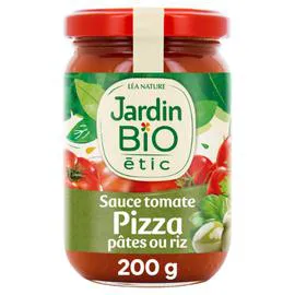 LÉA NATURE, JARDIN BIO ÉTIC Sauce tomate pour pizza Bio 200g