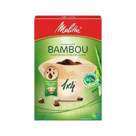 MELITTA Filtres à café bambou 1x4 x80