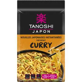 TANOSHI Nouilles instantanées blé curry 85g