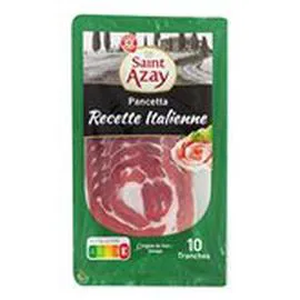 MARQUE REPÈRE, SAINT-AZAY Pancetta italienne Saint Azay 10 tranches 100g