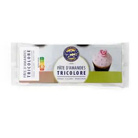SAINTE LUCIE Pâte d'amandes tricolore 200g