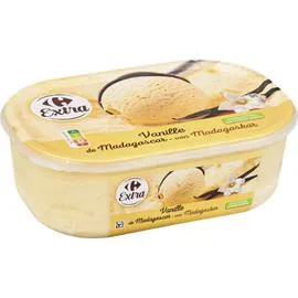 CARREFOUR Glace vanille 500g