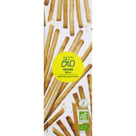 MONOPRIX BIO Gressins nature bio 125g