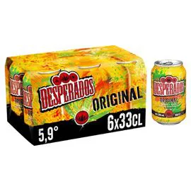 DESPERADOS Bière aromatisée Tequila 6x33cl