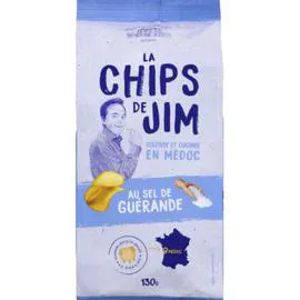 CHIPS DE JIM Chips sel de guerande 130g