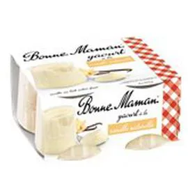 BONNE MAMAN Yaourt Vanille 4x125g