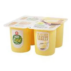 MARQUE REPÈRE, NAT & VIE Spécialité au soja Vanille 4x100g