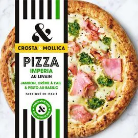 CROSTA ET MOLLICA Pizza imperia, surgelée 419g