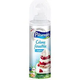 PÂTURAGES Crème fouettée légère 250g