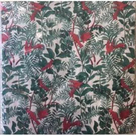 MONOPRIX MAISON 20 serviettes, imprimé Yukata, 33x33cm, blanc l'unité