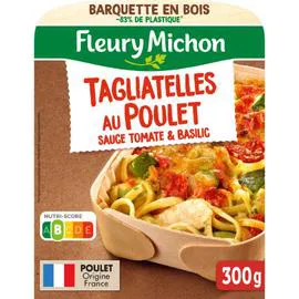 FLEURY MICHON Plat cuisiné tagliatelles à l'italienne et poulet 300g