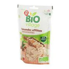 MARQUE REPÈRE, BIO VILLAGE Amande effilée Doypack 100g