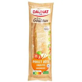 DAUNAT Baguette le Goûteux Poulet 220g
