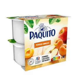 PAQUITO Spécialité de fruits pomme abricot 400g