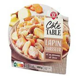 MARQUE REPÈRE, CÔTÉ TABLE Lapin chasseur 280g