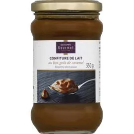 MONOPRIX GOURMET Confiture de lait au bon goût de caramel 350g