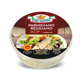 CASA AZZURRA Fromage Copeaux Parmigiano Reggiano AOP 80g