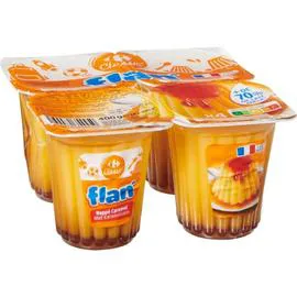 CARREFOUR CLASSIC' Flan caramel 4x100g