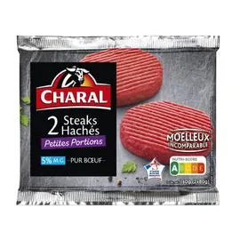 CHARAL Steak haché 5% MG 160g