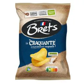 BRETS Chips craquante sel de Guérande 125g