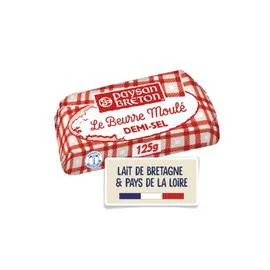 PAYSAN BRETON Beurre Demi-sel Moulé 125g