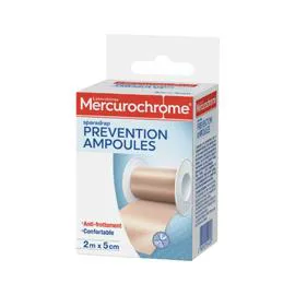 MERCUROCHROME Sparadrap prévention ampoules l'unité