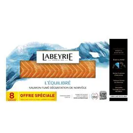 LABEYRIE Saumon fumé Atlantique 290g