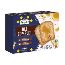BRIOCHE PASQUIER Biscotte blé complet x64