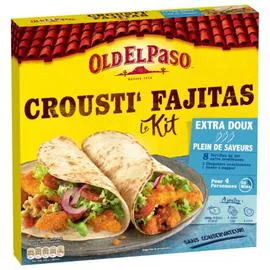 OLD EL PASO Kit Crousti'Fajitas Sans piment 521g