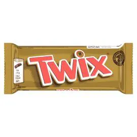 MARS, TWIX Barres chocolatée biscuits enrobées de chocolat et caramel 50g