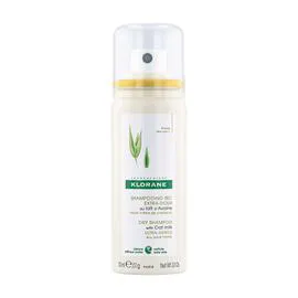 KLORANE Shampoing Sec Extra-Doux Au Lait d'Avoine L’original Tous Types de Cheveux 50ml