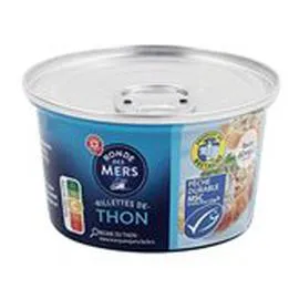 MARQUE REPÈRE, RONDE DES MERS Rillettes de Thon MSC 125g
