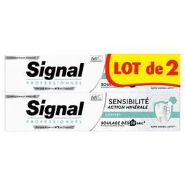 SIGNAL Dentifrice Sensibilité Complet 2x75ml