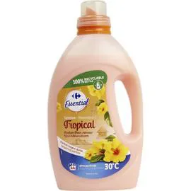 CARREFOUR ESSENTIAL Lessive Liquide Parfum Fleur D'Hibiscus 2,2l