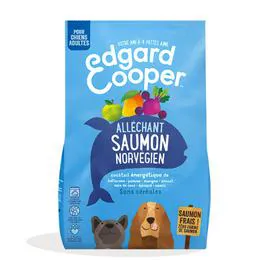 EDGAR & COOPER Croquettes pour chien saumon norvégien 1kg