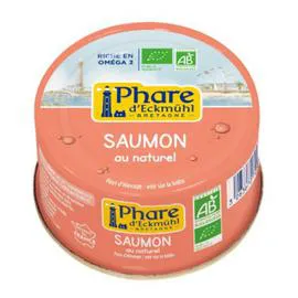PHARE D'ECKMÜHL Saumon Naturel Sans Peau Ni Arêtes Bio 93g