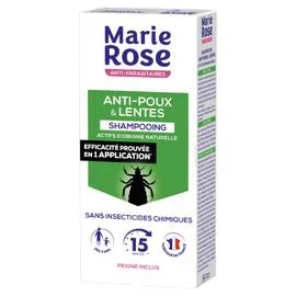 MARIE ROSE Shampoing anti-poux et lentes 125ml