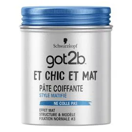 SCHWARZKOPF, GOT2B Cire Coiffante matifiante 100ml