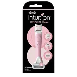 WILKINSON SWORD, INTUITION COMPLETE Rasoir Électrique 5 Lames Avec Gel De Protection Réduit Les Irritations Complete Bikini l'unité