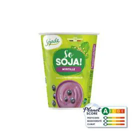 SOJADE So Soja ! Myrtille Bio 400g
