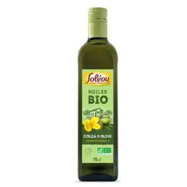 SOLÉOU Huile bio colza et olive 750ml