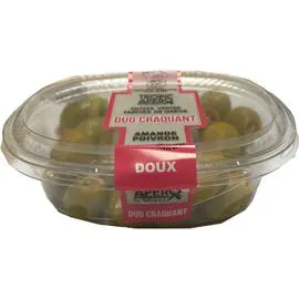 TROPIC APÉRO Olives vertes farcies amande poivron 250g