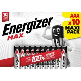 ENERGIZER Piles AAA x10