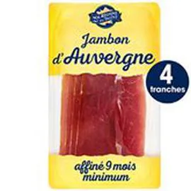 NOS RÉGIONS ONT DU TALENT Jambon d'Auvergne 100g