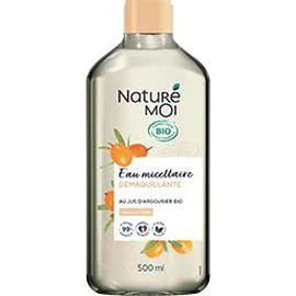 NATURÉ MOI Eau micellaire démaquillante au jus d'argousier BIO 500ml