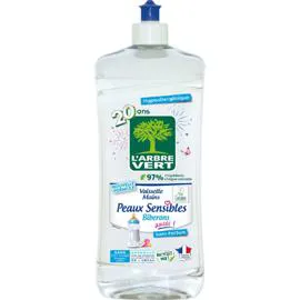 L'ARBRE VERT Liquide Vaisselle Mains Peaux Sensibles Hypoallergénique 750ml