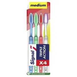 SIGNAL Brosse à dents TripleAction Medium l'unité