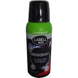 LABELL MEN Déodorant compressé 24 h Attraction anti-traces 100ml